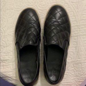 quilted slide on sneaker